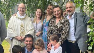 Newly-ordained Fr Bialek goes home to celebrate his first Mass