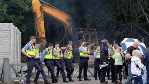 Fire breaks out at site earmarked to house asylum seekers in Coolock Fire breaks out at site earmarked to house asylum seekers in Coolock