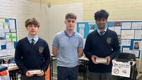 Transition year class graduation in St Mary's Academy CBS