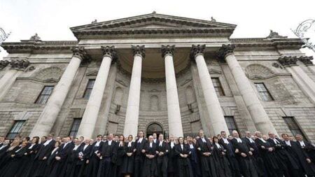 Criminal law barristers stage third day of strike action this month
