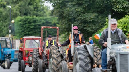 Ardattin Fundraisers' tractor run was a roaring success 