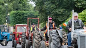 Ardattin Fundraisers' tractor run was a roaring success 