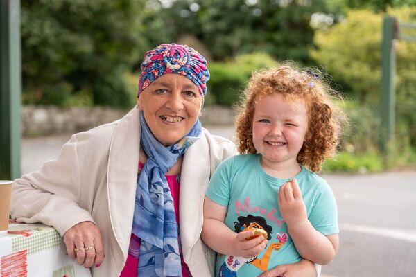 Committee member Teresa Mannering with Jade Keogh