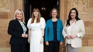 Michelle O’Neill and Emma Little-Pengelly hold ‘constructive’ meeting with Angela Rayner Michelle O’Neill and Emma Little-Pengelly hold ‘constructive’ meeting with Angela Rayner