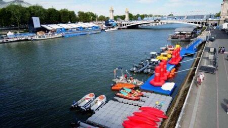 Olympic triathlon training cancelled again over water concerns in the Seine