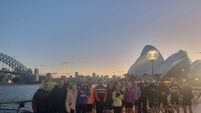 Tom's friends raised €11,000 in Oz cycle