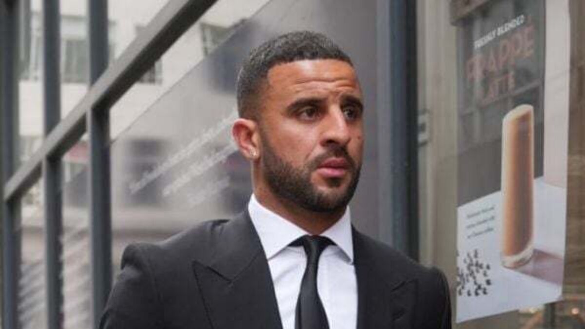 Footballer Kyle Walker says family court dispute would not happen if he were ‘painter and decorator’