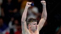 France's Léon Marchand makes history with golden double in Olympic pool