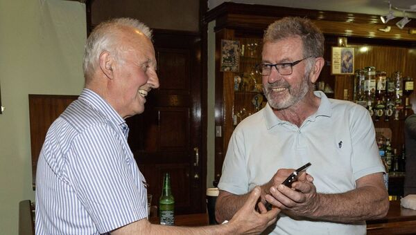 Eddie Donohoe and Larry O'Brien