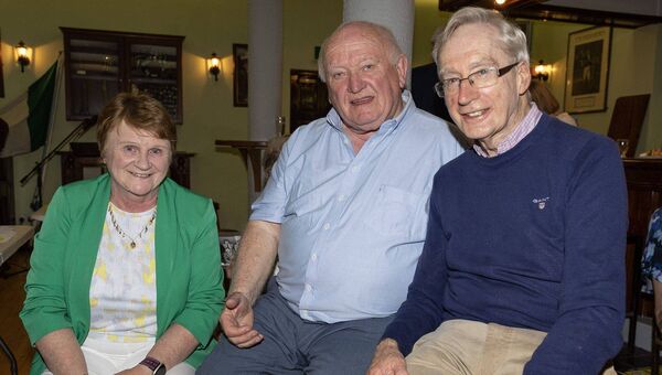 IFA deputy president Alice Doyle, John Keogh and John Dawson