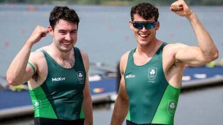 Olympics: Philip Doyle and Daire Lynch win bronze medal in double sculls
