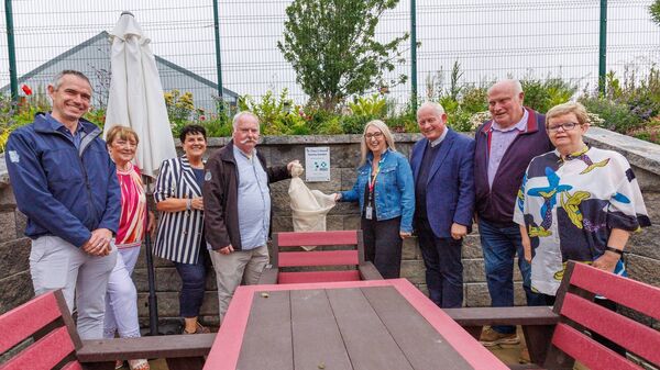Doyle’s of the Shamrock, Topline, Hegarty Building Contractors MSD's Project Rathgall, Radley Engineering LTD' Robert Quinn Ltd, Suir Engineering all contributed to the work in the garden 