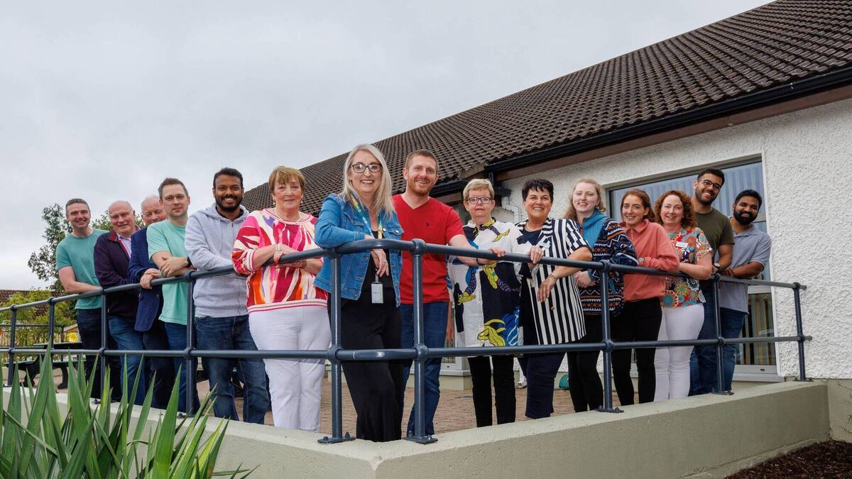 Beautiful new garden and picnic area opens in St Fiacc's House