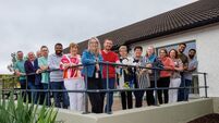 Beautiful new garden and picnic area opens in St Fiacc's House