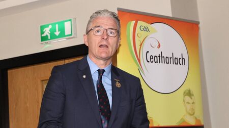 Uachtarán Jarlath Burns joins Carlow GAA in urging people to donate blood