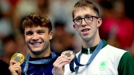 Olympics latest: Daniel Wiffen claims bronze medal in 1500m final