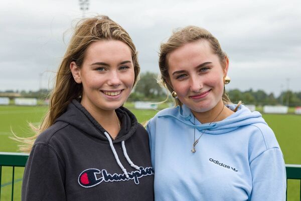 Kaitlin O’Riordan and Hazel McDermott at Tom's Tractor Run to Recovery at the Blackgates, Tullow