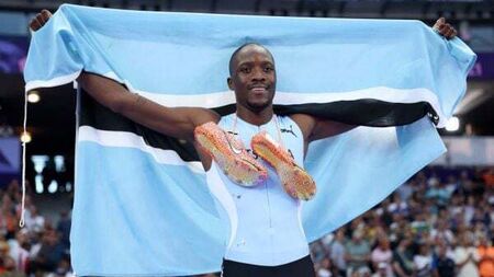 Letsile Tebogo wins 200m for Botswana's first gold
