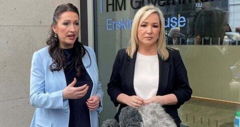 Michelle O’Neill and Emma Little-Pengelly condemn racist attacks