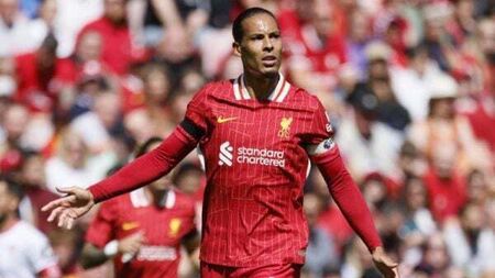 Virgil van Dijk says ‘no change’ in contract situation at Liverpool