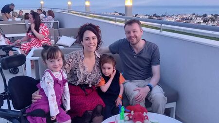 Little Roxanne lands in USA for her urgent surgery