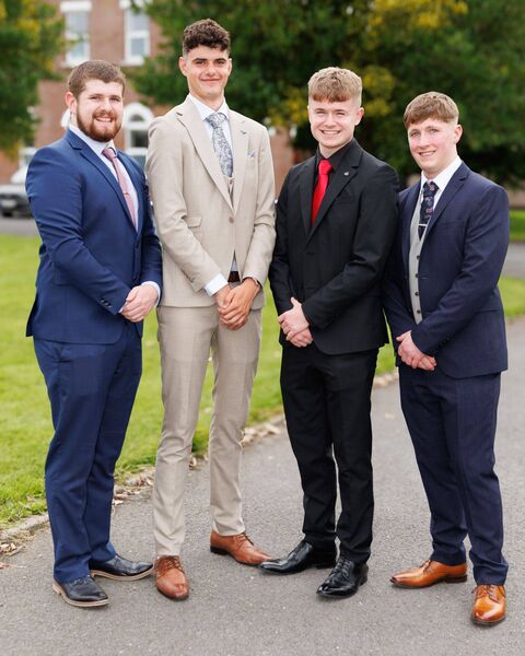 Daniel Dempsey, Derry Phelan, Darragh Byrne and Jack Dempsey