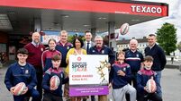 Tullow RFC receives county award under Texaco Support for Sport initiative 