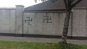 Residents anger over Swastika