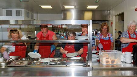 Support from local community keeps St Clare’s kitchen open