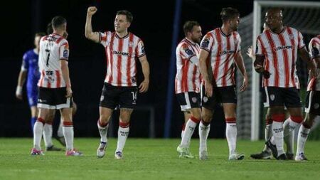 LOI: Derry take advantage of Shelbourne dropping points with win over Waterford