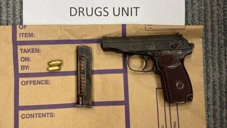 Three men arrested as gardaí seize firearm and ammunition in Finglas