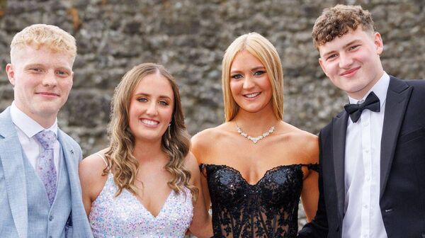 Brian Cox, Niamh Fitzpatrick, Ella Kennedy and Ray Glynn