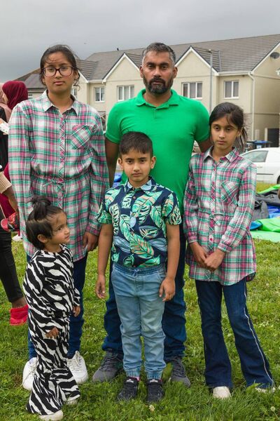 Noor, Najam, Anabia, Abdul and Inaam Iqbal