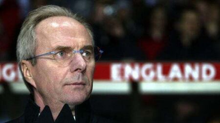 Sven-Goran Eriksson’s career in pictures