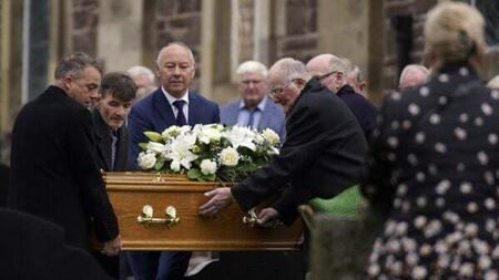 Country singer Derrick Mehaffey laid to rest in Co Tyrone