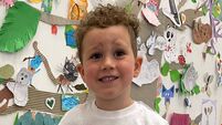 Four-year-old Phelim shortlisted for award