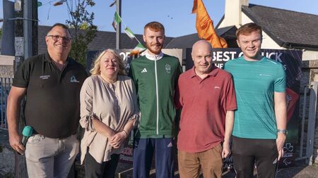 Big crowd turns out to wish Aaron Shorten the best of luck in the Paralympics