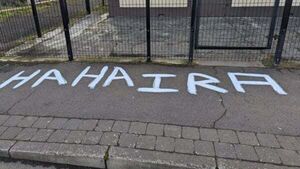 IRA graffiti at Orange Hall being treated as sectarian hate crime IRA graffiti at Orange Hall being treated as sectarian hate crime
