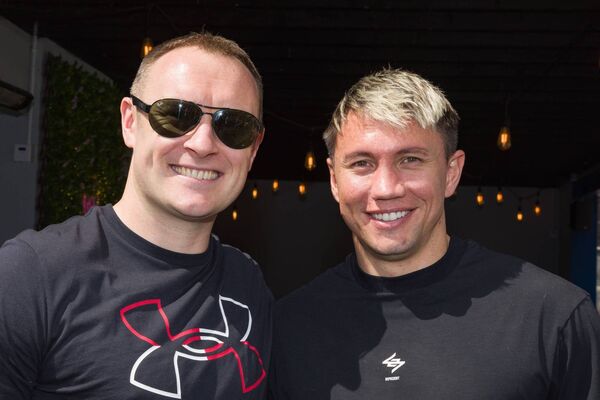 Kyran Nolan and Shane Clarke