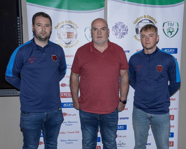 Castle Rangers members, Stephen Preston, Ciaran Brennan and Cian Connolly. Photo: Thomas Nolan Photography. 