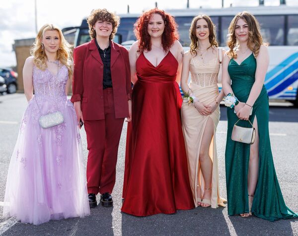 Criele Fleming, Laoise McHale, Alex Hickey, Lorena Sakulac and Leah Carter