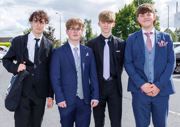 Maddox Pinski, Damon Kelly, Radek Neumann and Jamie Cullen
