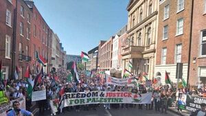 Pro-Palestine rally hears calls for immediate Irish sanctions against Israel Pro-Palestine rally hears calls for immediate Irish sanctions against Israel