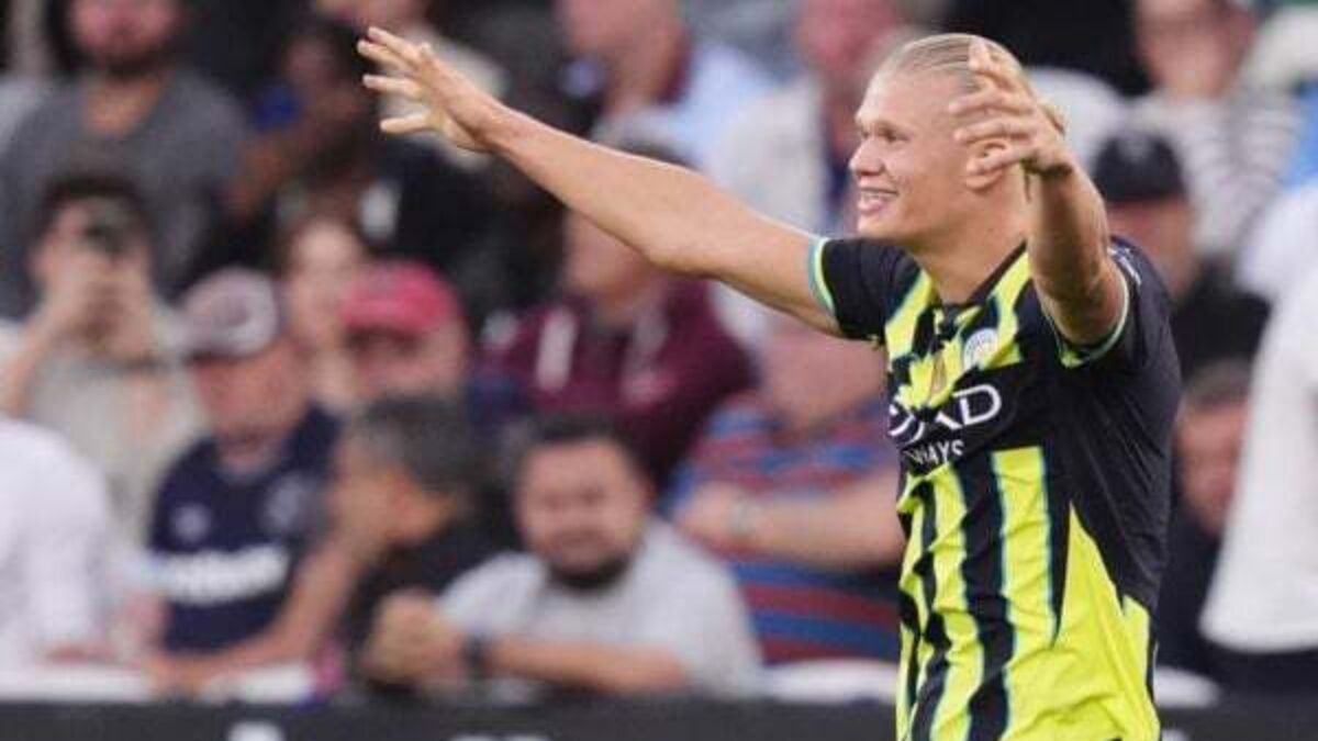 Pep Guardiola: Even a defender with a gun could not stop Erling Haaland