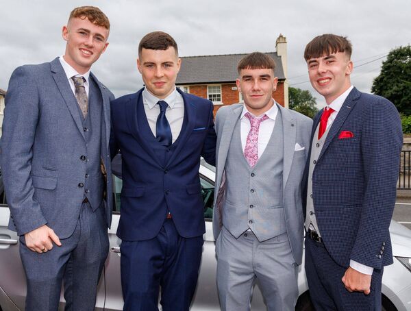 Leo Hurley, Brandon Murnane, Dylan Williamson and Shane Grant