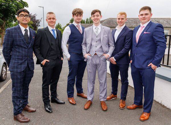Eirna Lamb, Franek Dobronsky, Adam Brown, Bailey Cullen, Conall Ferris and Cailean Bannon