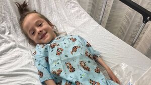 Little Roxanne returns home after vital surgery in the USA Little Roxanne returns home after vital surgery in the USA