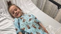 Little Roxanne returns home after vital surgery in the USA 