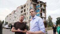 Simon Harris pays tribute to resilience of Ukrainian people