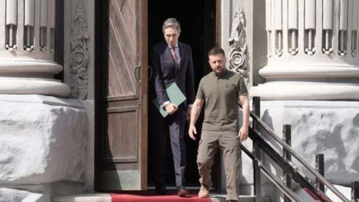Harris criticises Russian ‘terrorism and barbarism’ during Ukraine trip